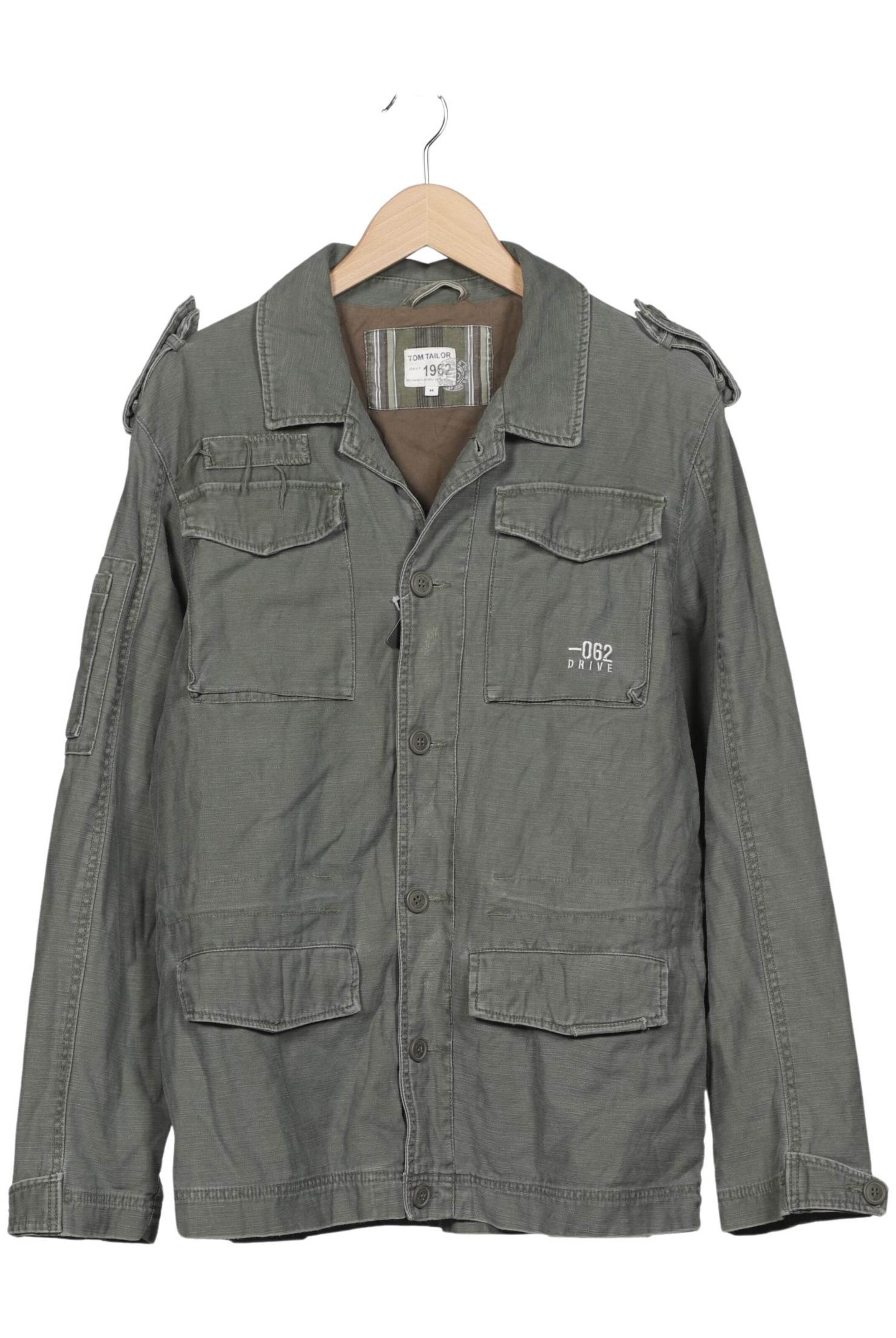 TOM TAILOR Jacket & Coat in M in Green: front