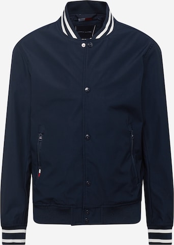 TOMMY HILFIGER - Chaqueta de entretiempo en azul: frente