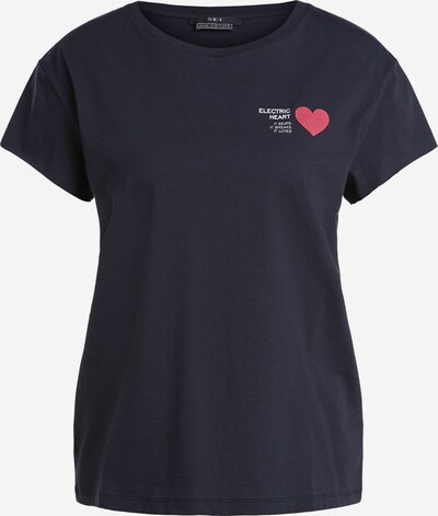 SET T-Shirt in rot / schwarz / weiß, Produktansicht