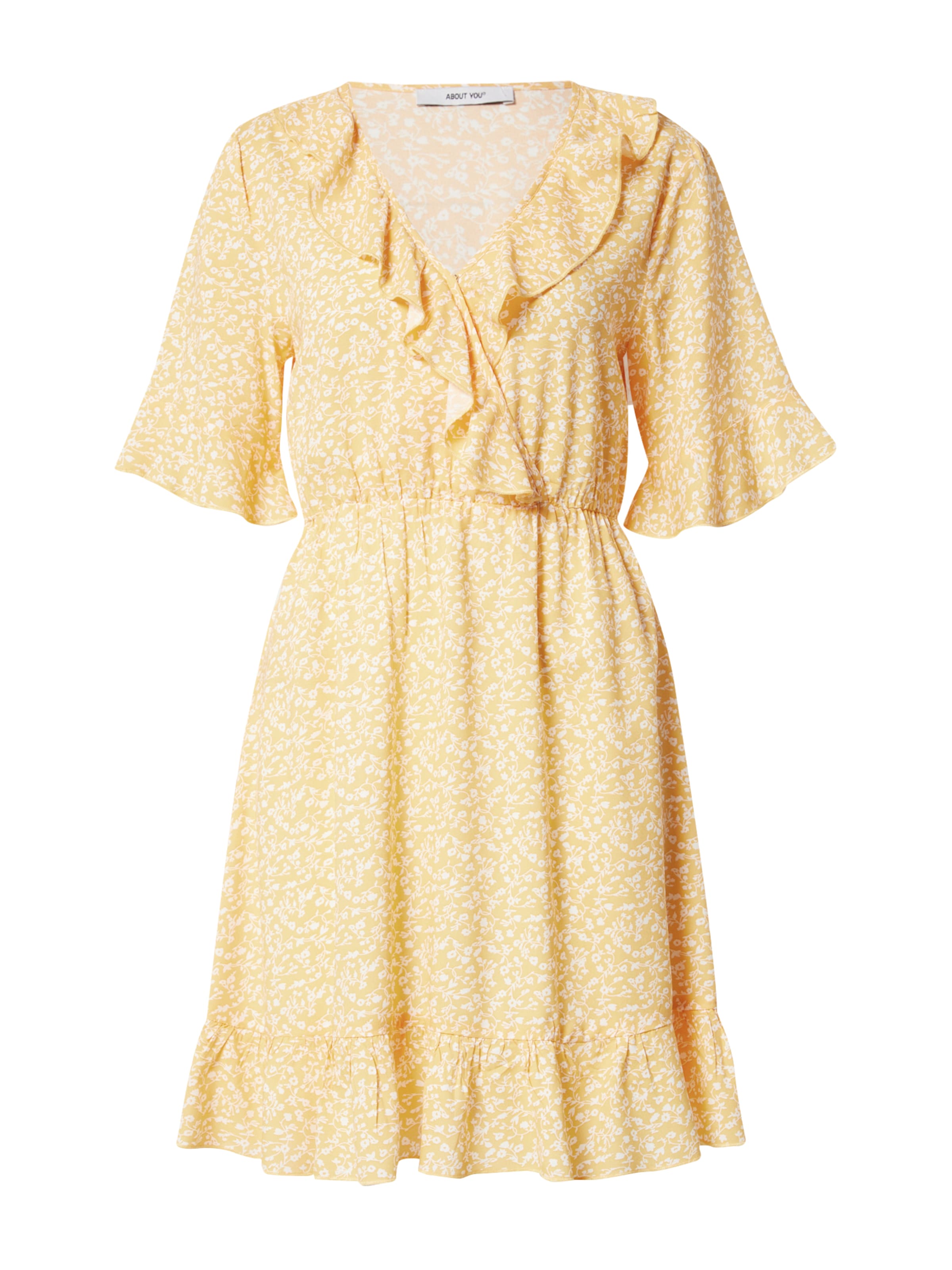 ABOUT YOUHaljina 'Rea' - žuta boja: prednji dio