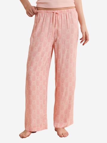 Pantaloncini da pigiama 'Solaris' di ETAM in rosa: frontale