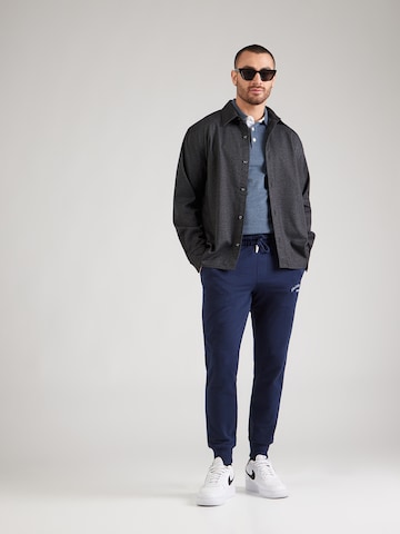 JACK & JONES Tapered Pants 'JPSTGORDON' in Blue