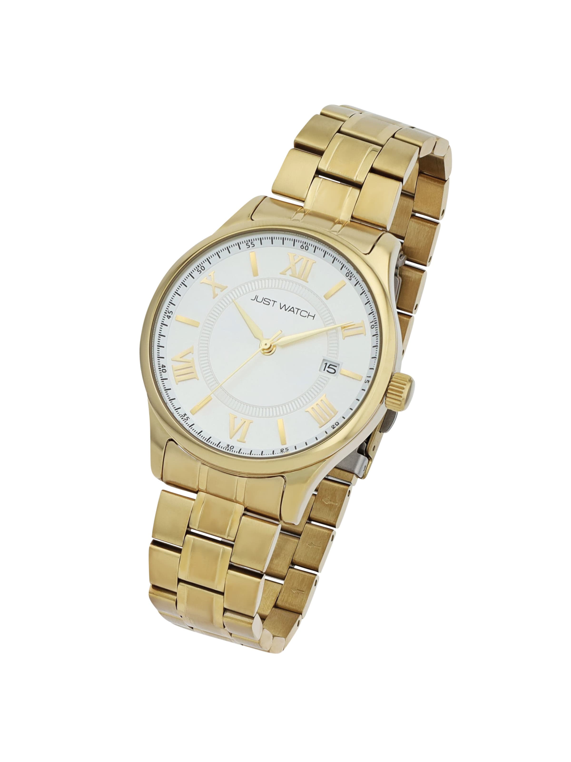 Just Watch Analoguhr 'Datumsanzeige'‌‌‌‌‌ in Gold