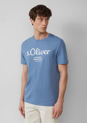 s.Oliver T-Shirt in Blau: Vorderseite