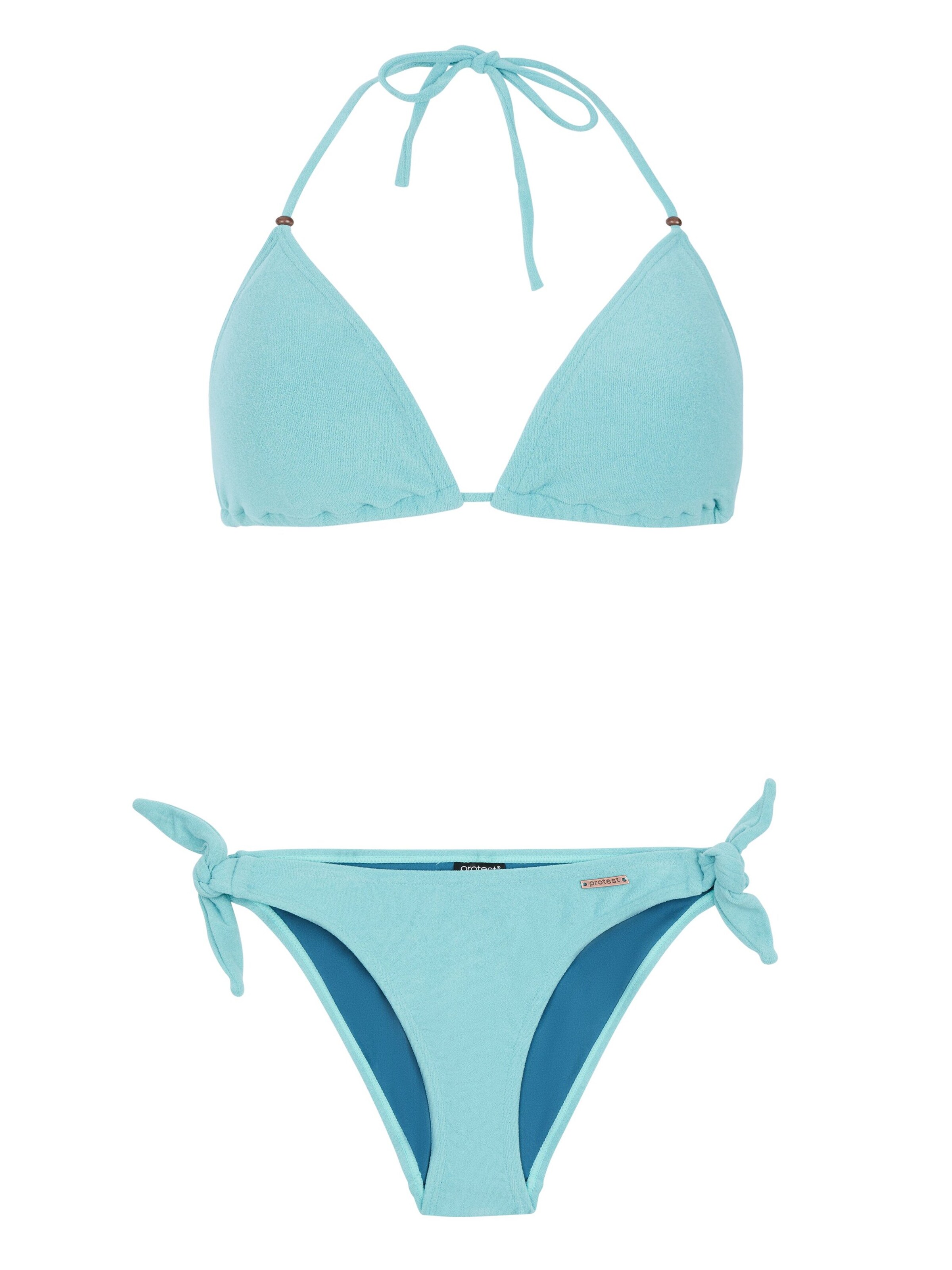 PROTEST Bikini 'PRTTWISTY' in Blauw: voorkant