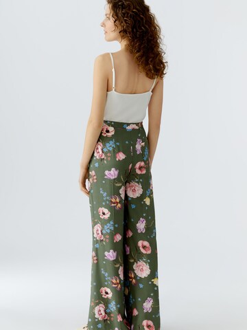 OUI Flared Pants in Green