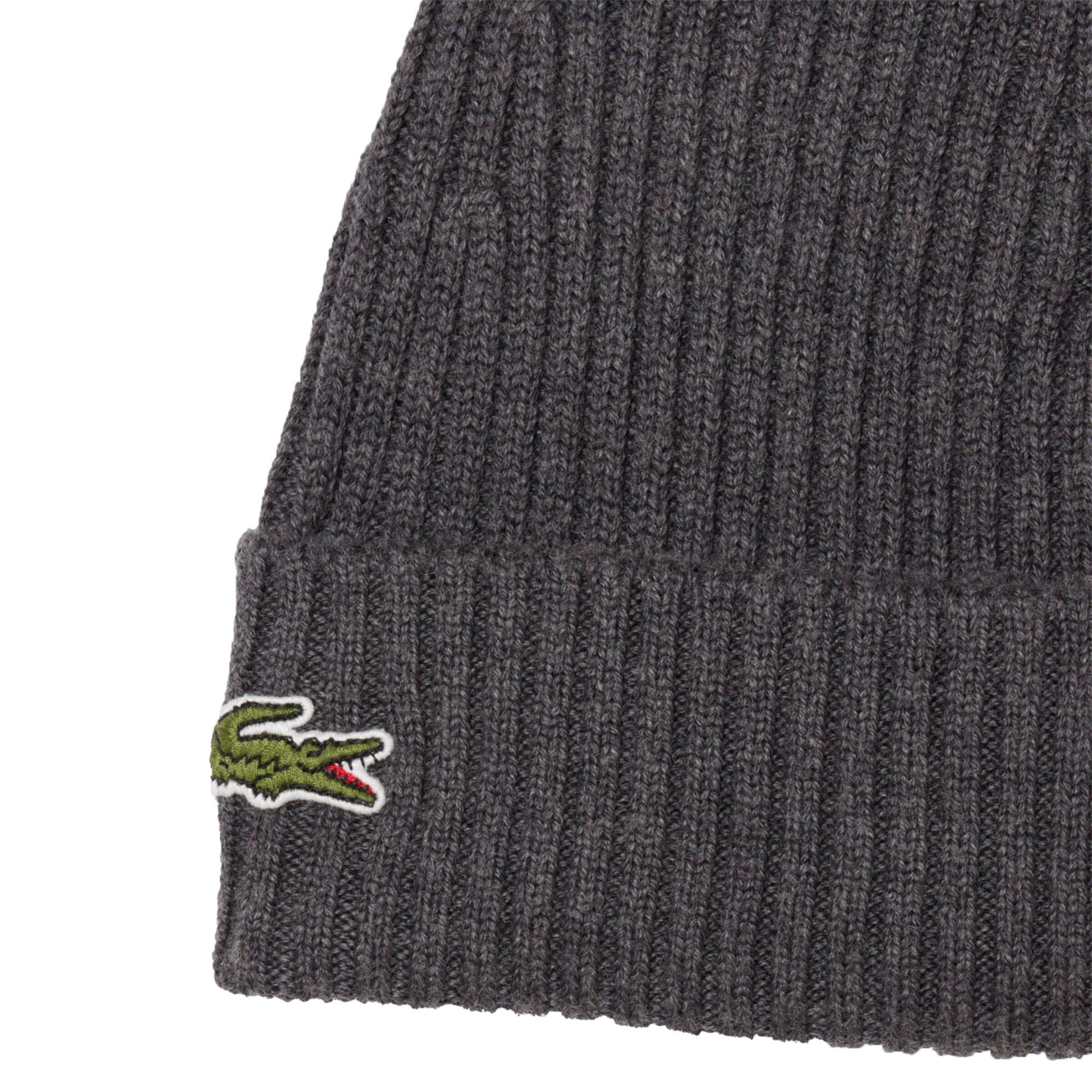 LACOSTE Beanie in Grey
