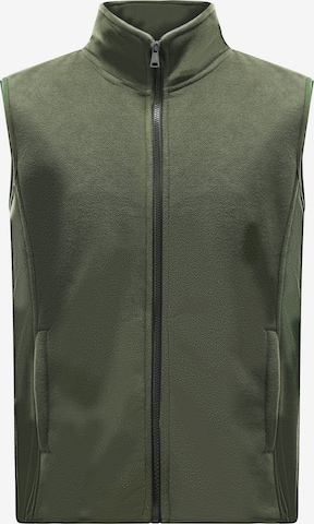 YOUTHUP Vest in Green: front