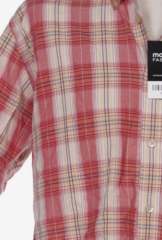 TOMMY HILFIGER Button Up Shirt in M in Red