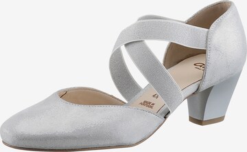 ARA Pumps in Silver: front