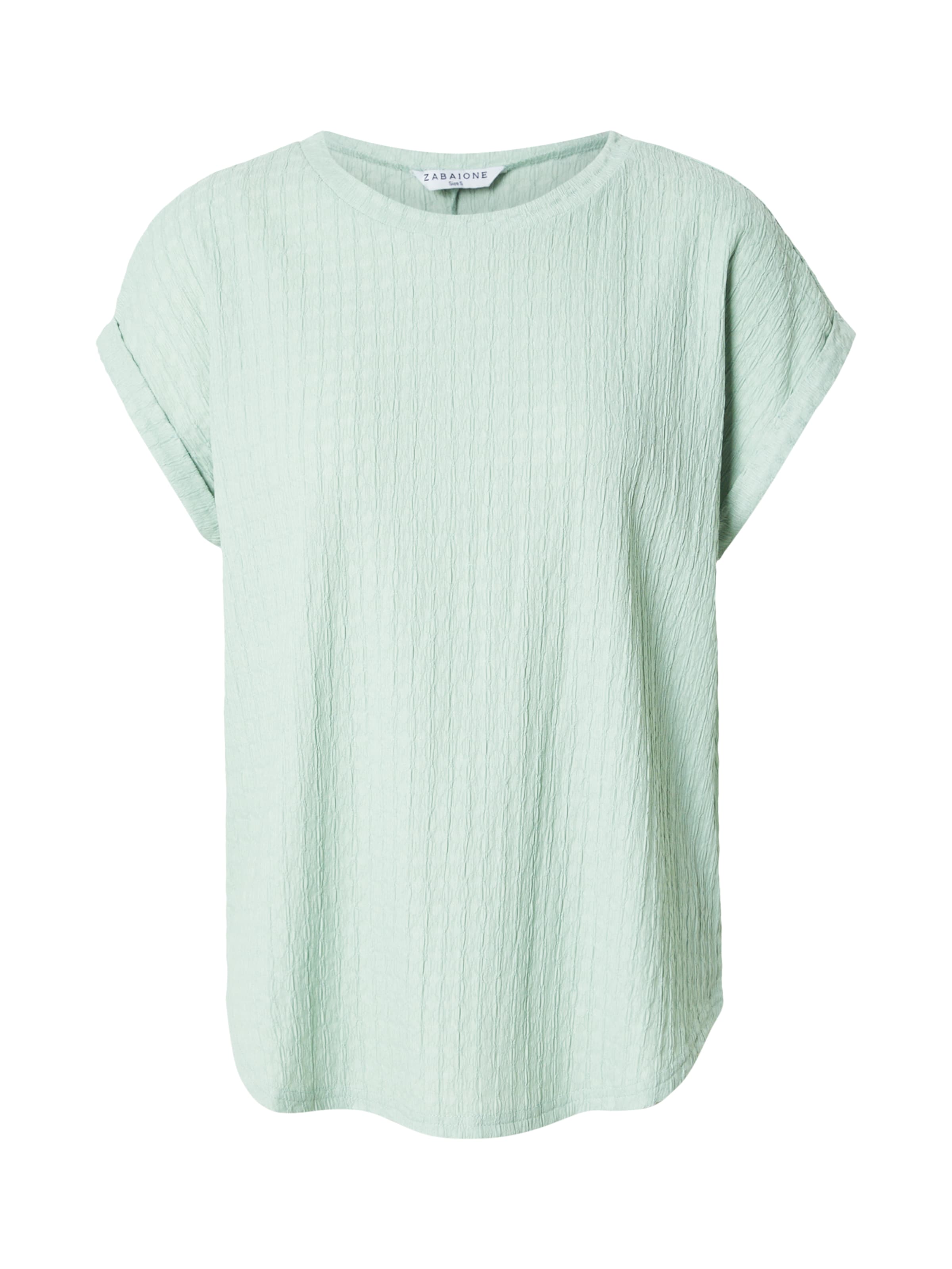 Tricou 'Su44rina' de la ZABAIONE pe verde: față