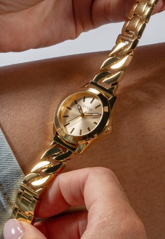 Montre à affichage analogique 'Serena' GUESS en or