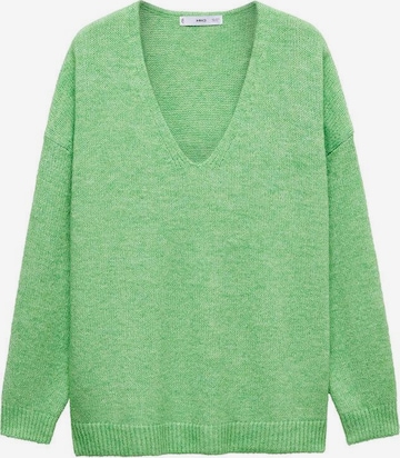 MANGO Sweater 'Kim' in Green: front