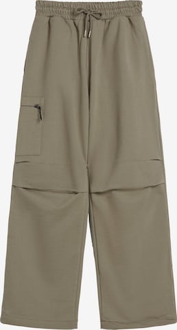 Pantaloni di Bershka in verde: frontale