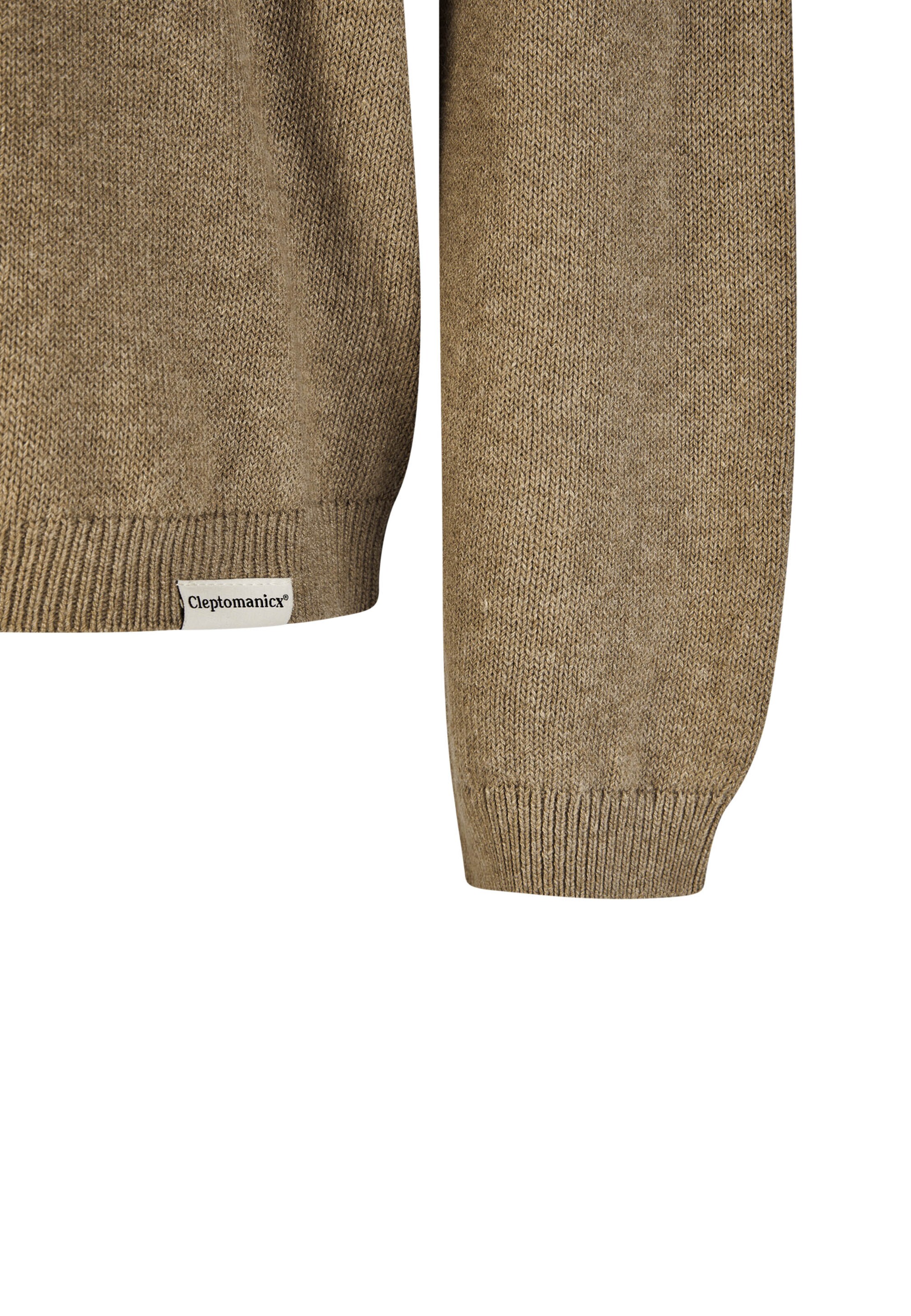 Cleptomanicx Pullover in Braun