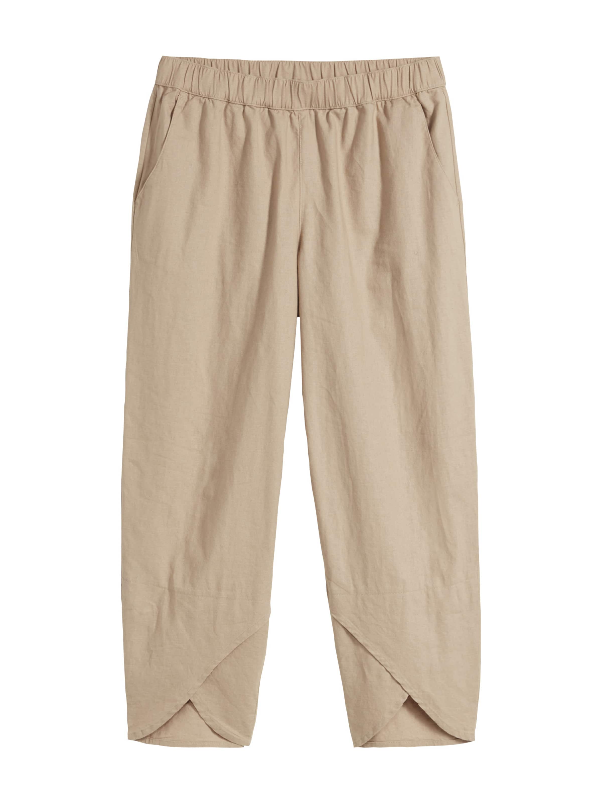 bonprix Regular Broek in Beige: voorkant