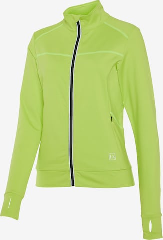 LASCANA ACTIVE Športna jakna | zelena barva