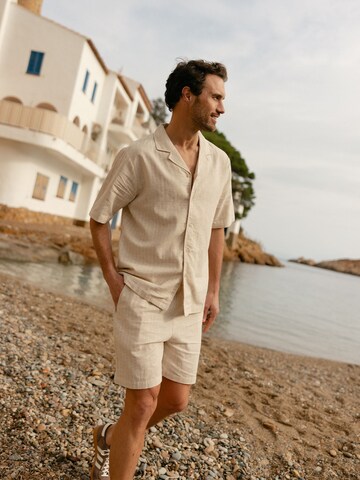 Regular Pantalon 'Hauke' DAN FOX APPAREL en beige