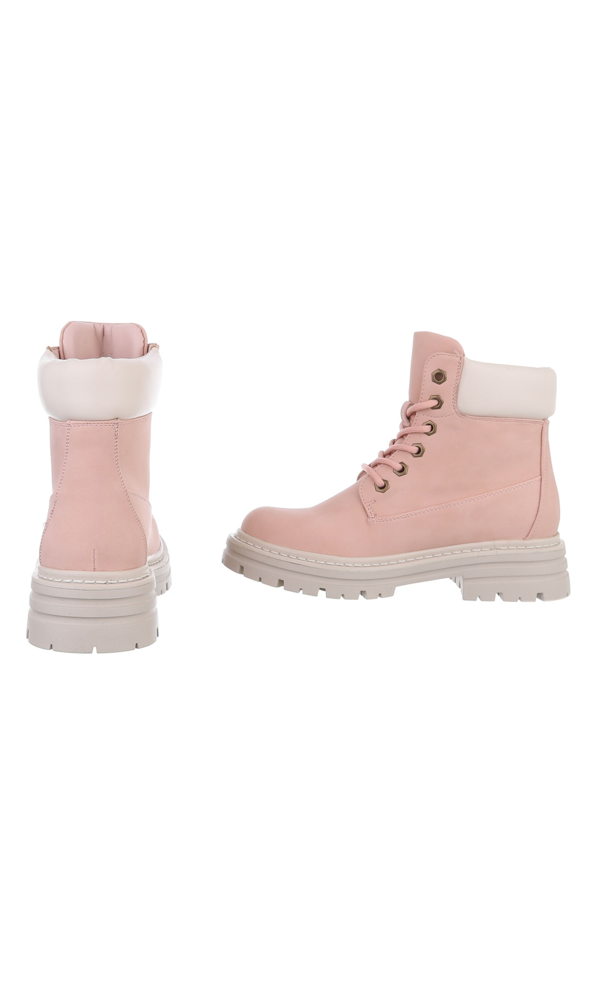 Ital-Design Stiefelette in Pink