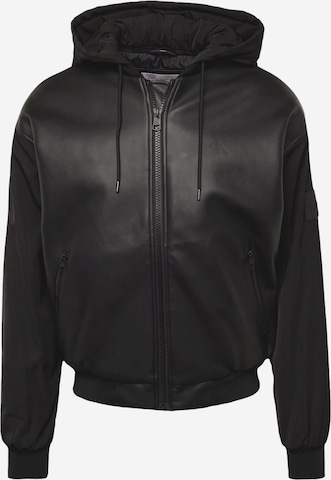 Calvin Klein Jeans - Chaqueta de entretiempo en negro: frente