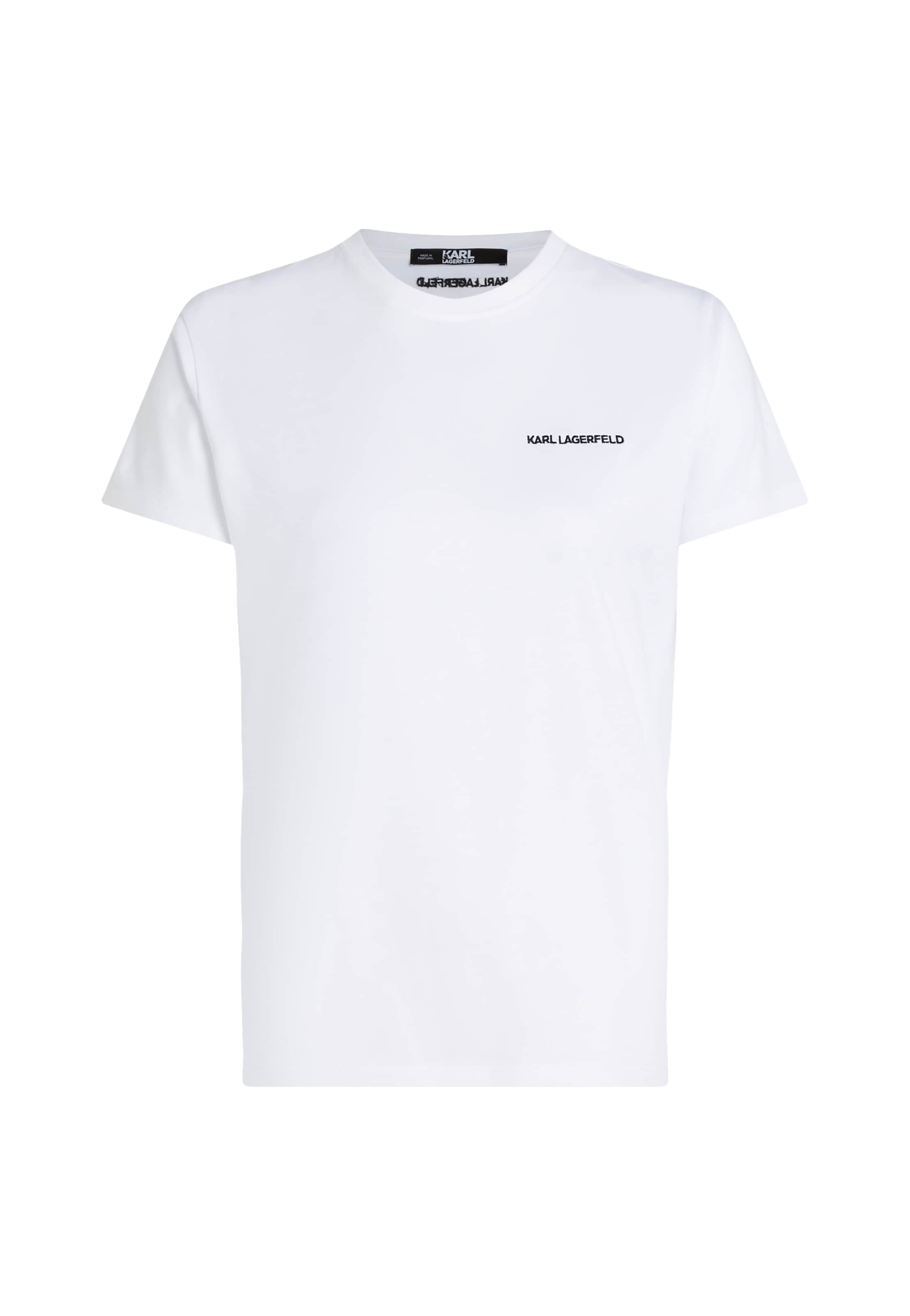 Karl Lagerfeld Shirt 'Essential' in White: front