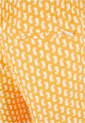 Shorts de bain Urban Classics en orange