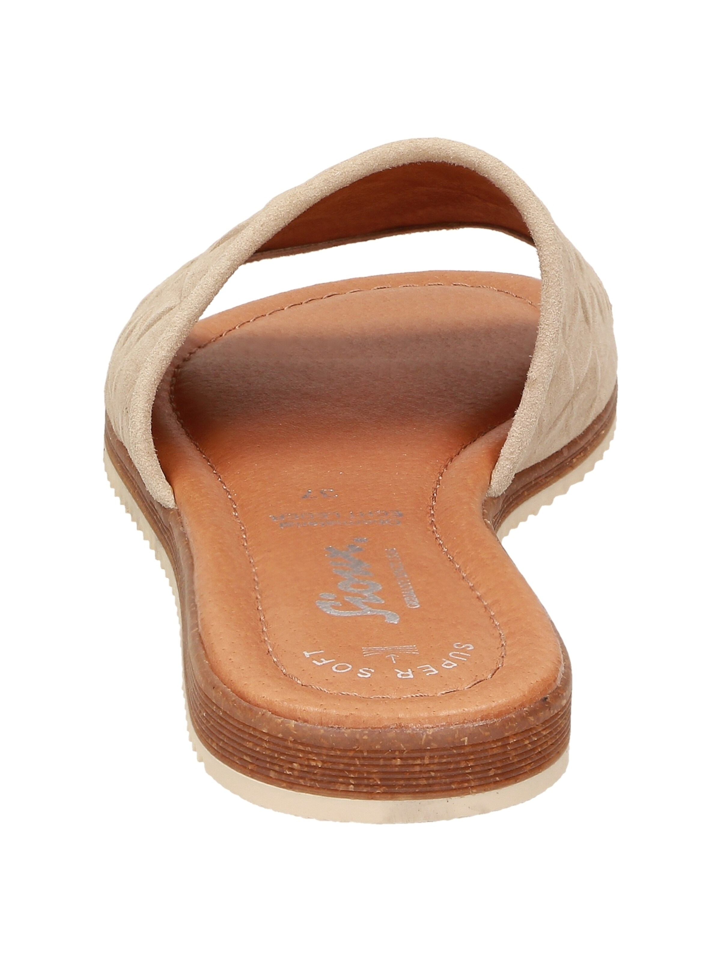 Frauen Pantoletten SIOUX Sandale ' Ingalisa-700 ' in Beige - AM02868 Frauen Pantoletten SIOUX Sandale ' Ingalisa-700 ' in Beige - AM02868