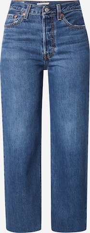 LEVI'S ® Jeans 'Ribcage Straight Ankle' in Blauw: voorkant