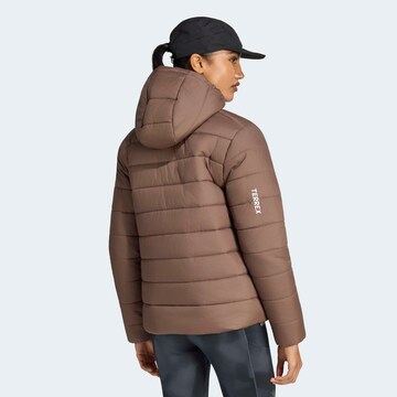 ADIDAS TERREX Outdoorjacke 'Essentials' in Braun