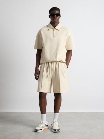 Burocs Loose fit Workout Pants in Beige