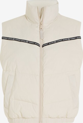 Tommy Jeans Vest in Beige: front