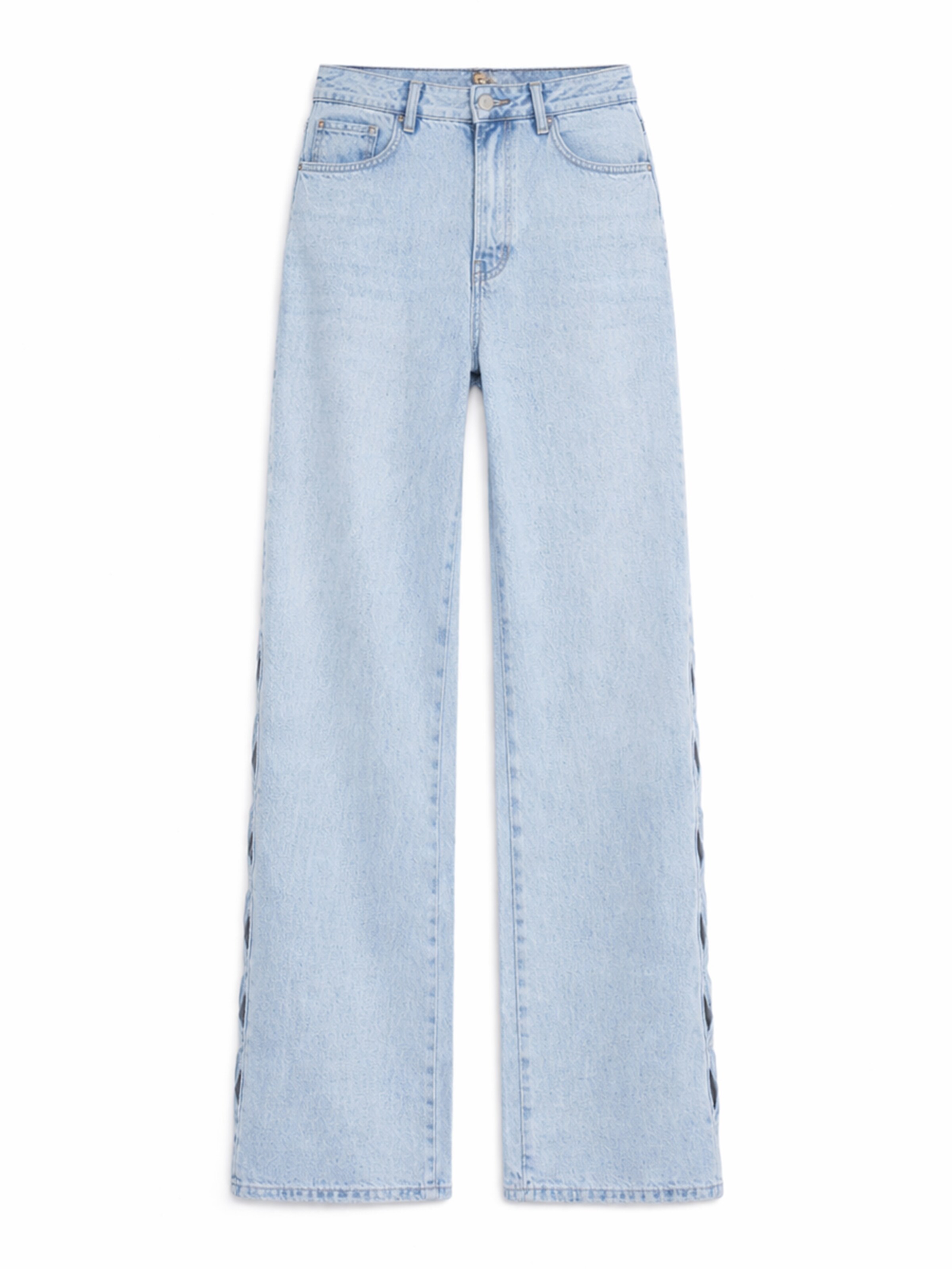 IT'S BASIC Baggy Jeans 'SUPER BAGGY LOW RISE JEANS' in Blue