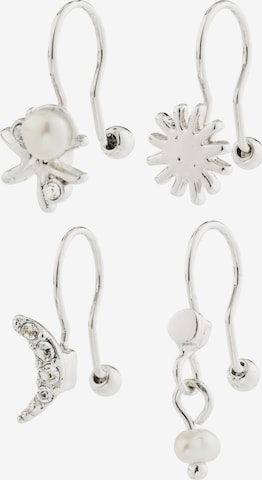 sidabrinė Pilgrim Auskarai ' Evon ': priekis