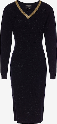faina - Vestido en negro: frente