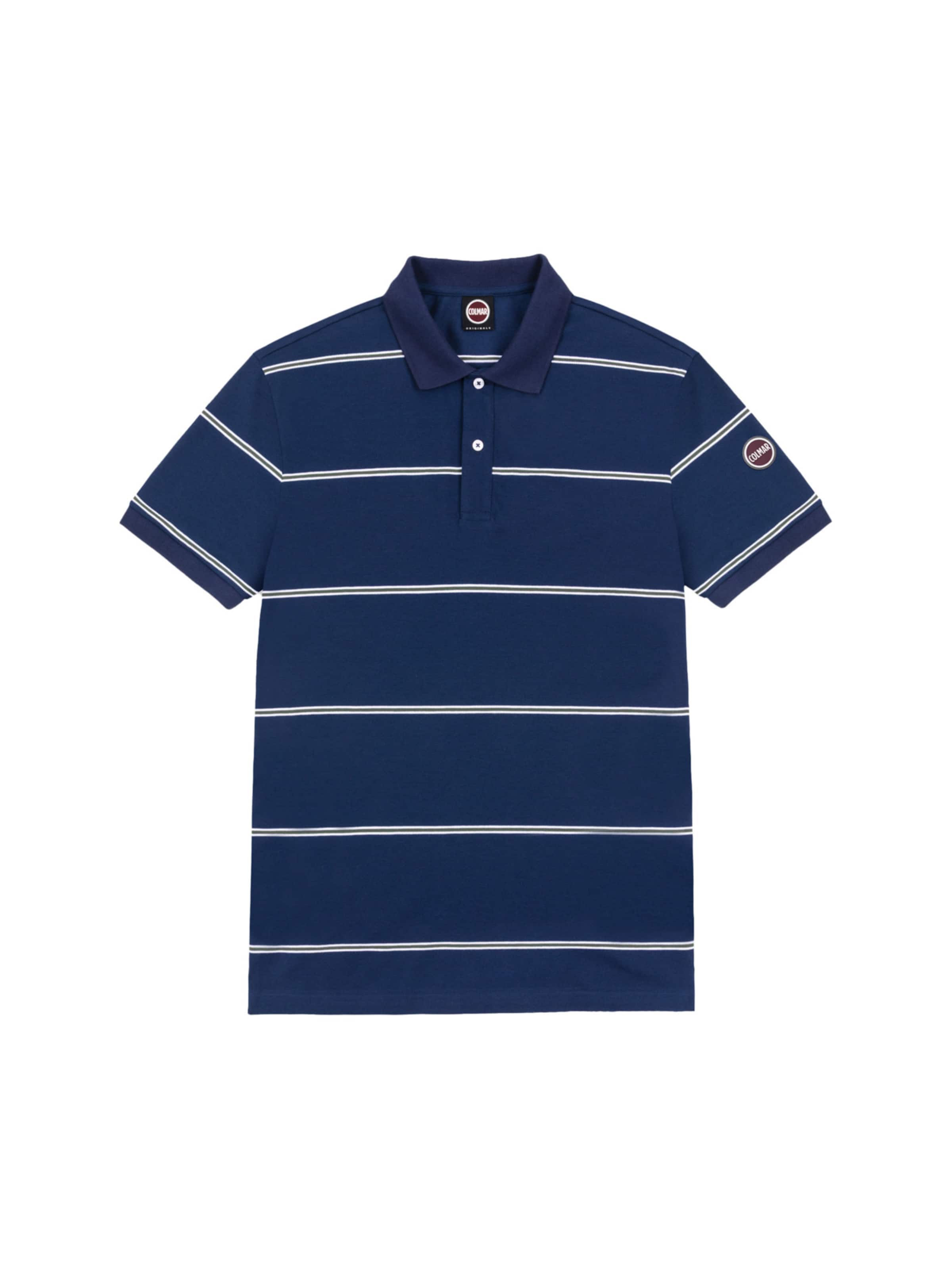 Maglietta Colmar di colore blu scuro / verde / bianco, Visualizzazione prodotti