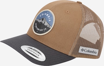 COLUMBIA Athletic Cap 'Columbia™' in Brown: front