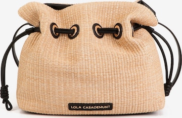 smėlio Lola Casademunt Rankinė ant peties: priekis