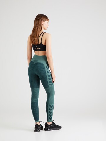 Hummel Skinny Sports trousers in Green