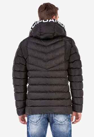 CIPO & BAXX Winterjacke in Schwarz