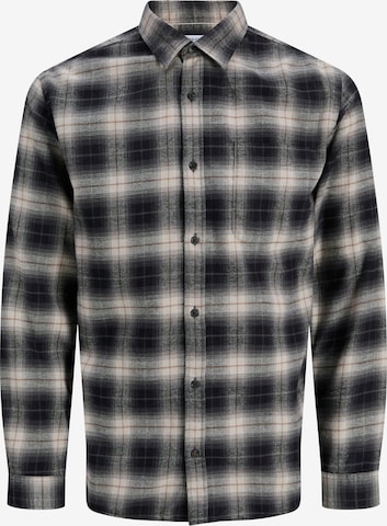 JACK & JONES Tavaline suurus Triiksärk 'JJJames', värv hall: eest vaates