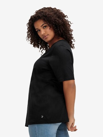 SHEEGO T-Shirt in Schwarz