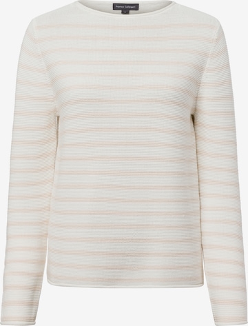 Franco Callegari Sweater ' ' in White: front