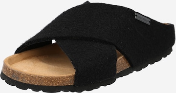 SHEPHERD Slippers in Black: front