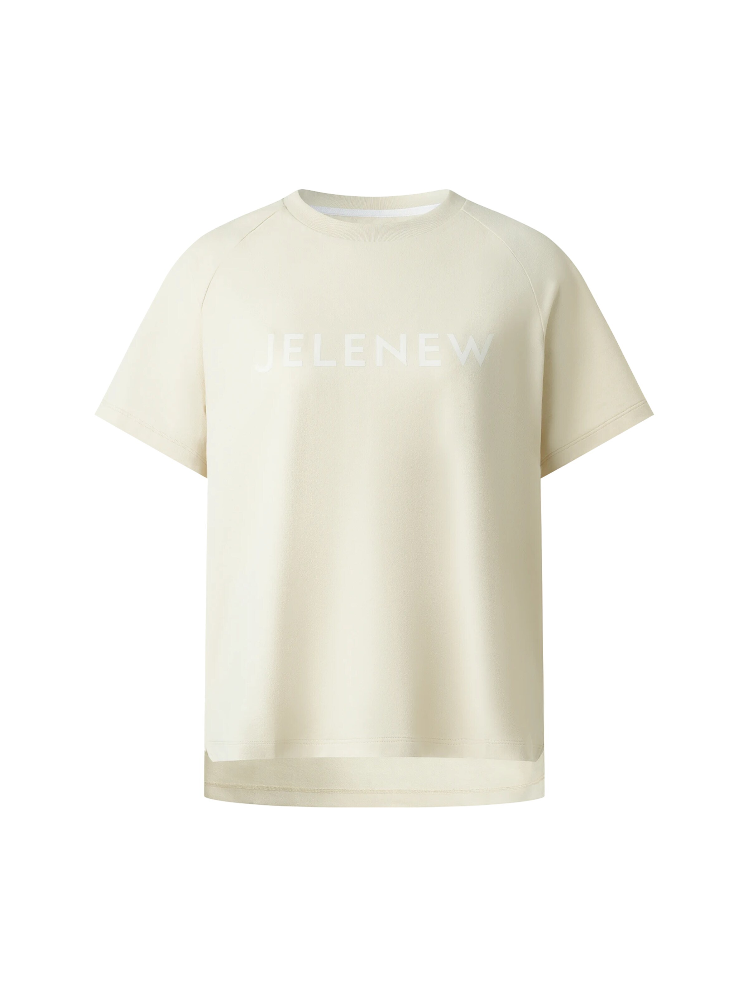 Jelenew - Camiseta 'Mont Blanc Essential T-shirt' en beige: frente