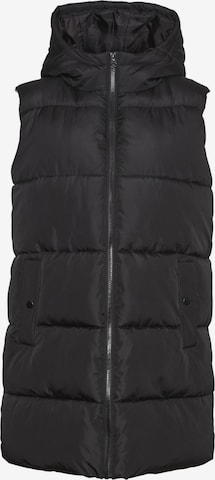 Vero Moda Curve Vest in Black: front