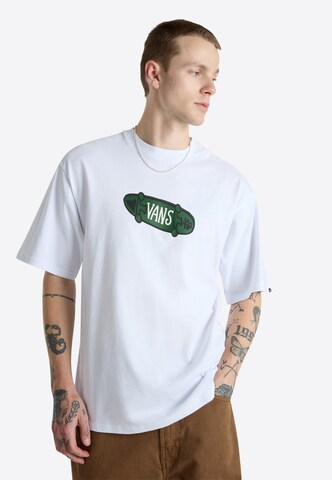 VANS Футболка 'FLIPSIDE' в Белый: спереди