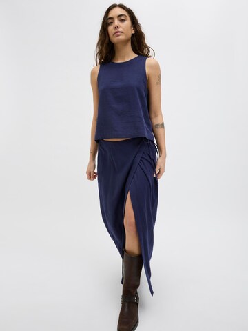 Jupe 'BREEZE' JJXX en bleu