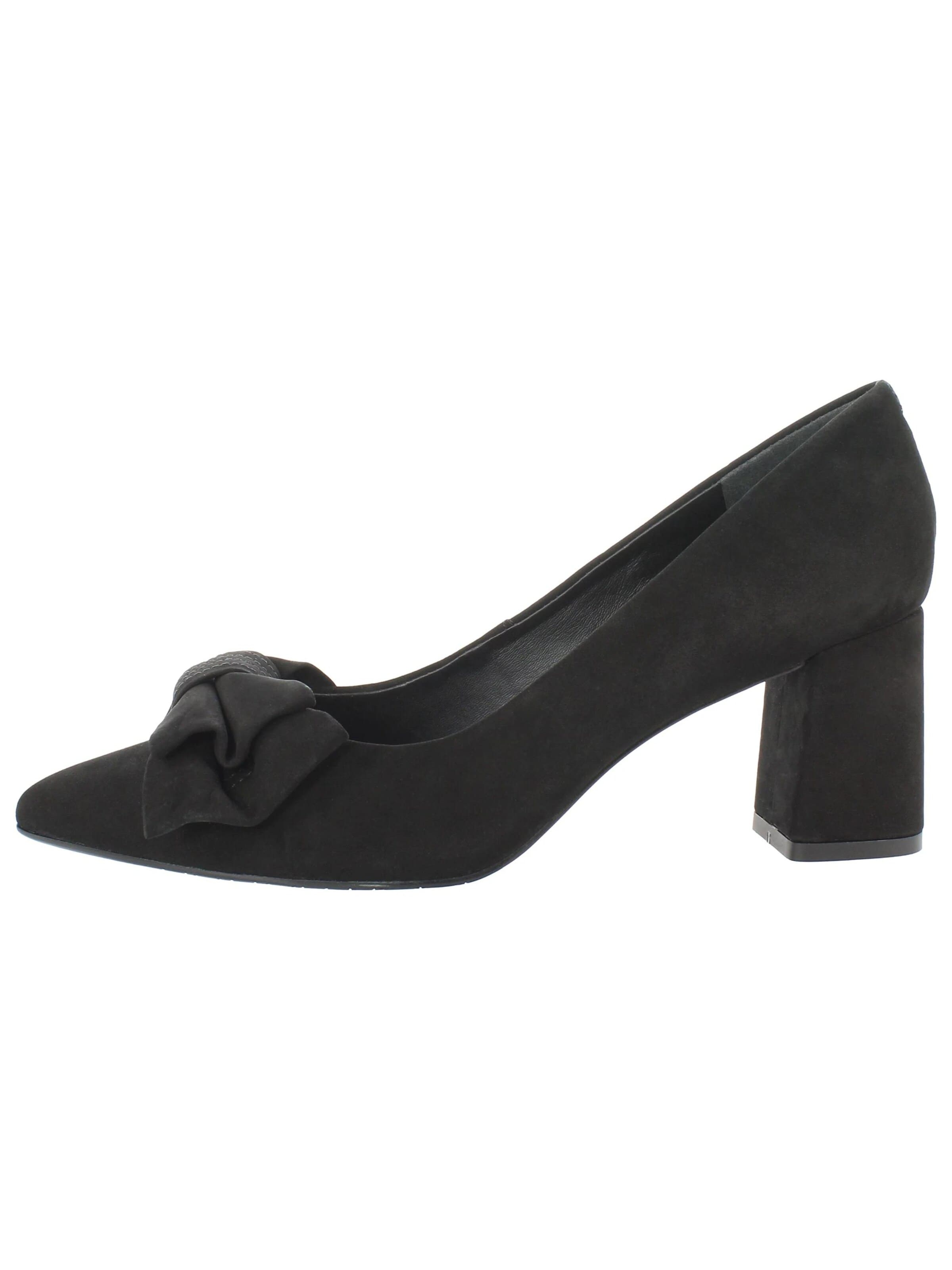 XAVER LUIS Schuhmanufaktur Pumps 'MINJA' in Black: front
