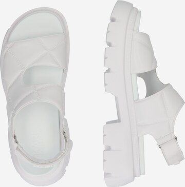 Karl Lagerfeld Sandals 'TREKKA' in White