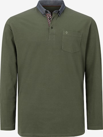 Charles Colby Shirt in Groen: voorkant